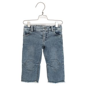 Pantaloni in Felpa Effetto Jeans