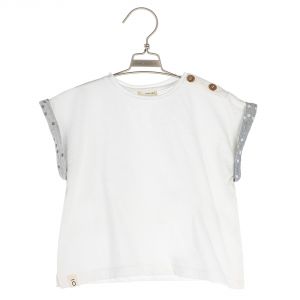 T-Shirt Cropped in Jersey Fiammato