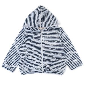 Hoodie in Felpa Stampata