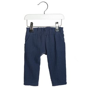 Pantaloni in Cotone Goffrato