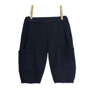 Pantaloni Regural Fit in Felpa